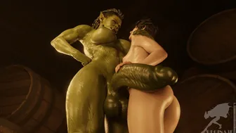 Sasha & Orc Mommy [Regina3D]