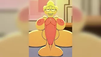 Futa Alphys Throbbing Cock [Komdog]