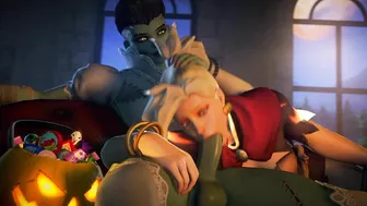 Mercy sucking sombras dick