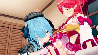 ♡Hoshimachi Suisei and Sakura Miko♡_Hololive [Robin00]