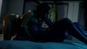 Liara x Miranda 2 (Short Animation) [GWsfm]