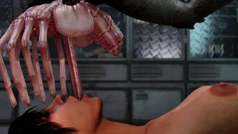 Aliens Share Rebecca Chambers