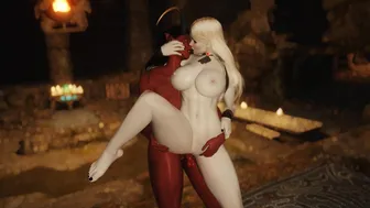 Vampire summons Futanari demon – Part 3