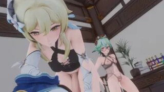A Night in Liyue – Prank Gone Wrong WiP #4b
