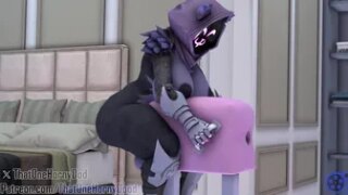 Raven team leader stress relief