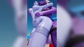 Selena and Widowmaker (Rekin3D)