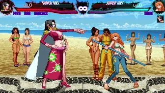 Futa Boa Hancock vs Nami&Robin