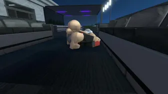 Playing with my new pet