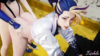 KDA Backstage – Ahri x Akali [futaholic]