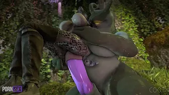 Lizard and Slug Girl