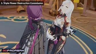 3D Padawan 2024 CB and Futa BB Bust Compilation