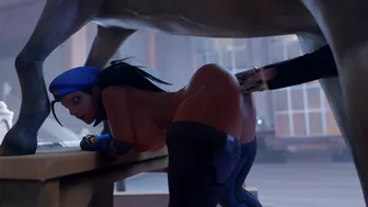 Ana x Horse (Female | Futa) [Lewdhyl]