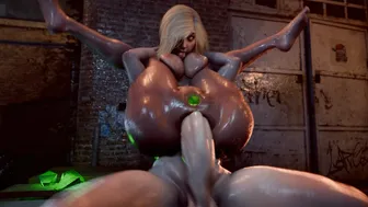 Harley Captures Power Girl [Pure_Lewd3D][NO WM]