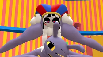 Jax sucks on Pomni’s big cock!!!!