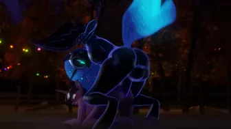 Nightmare moon eats twilight destroying your ass