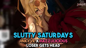 [JinkyVR] “Loser Gets Head” – Slut has CREAMPIE SEX after WINNING