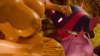 Applejack Throating Twilight『Erostud』