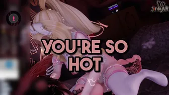 [JinkyVR] Do you think FUCKING while MAKING OUT is hot?