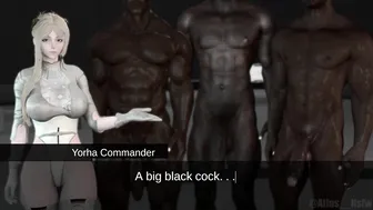 Nier Automata: Sissy 9S [FUTA & BBC]