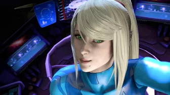Samus Aran Big Cock Selfie
