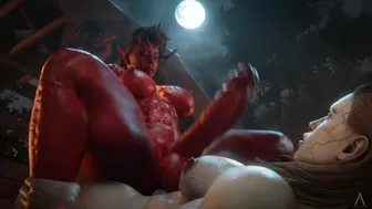 Demoness futa penetrated