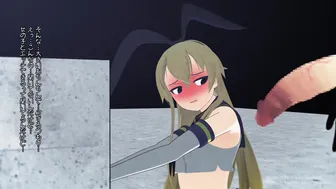 Shimakaze-kun comes here after hearing that he can have sex with a girl. He truly bel