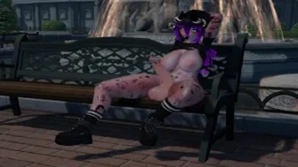 Jerking off in public