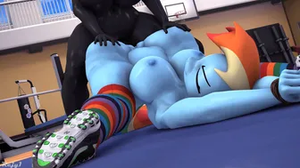 Queen chrysalis tasting the rainbow