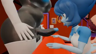 BLUE GIRL X TWO FUTA MILFS