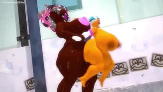 Octoling Girl fucking Rouge