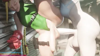 Cammy Bouncing Dick [pixel-perry]