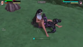 Futa nun vs sexrobo: heroine rumble 2