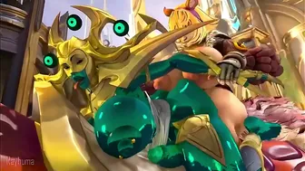 The goddess and the squirrel