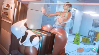 Stuck in the Lab [Futa/Fem] [NuttyTouch]