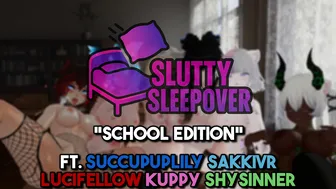 [JinkyVR] Six SLUTS get stuck in detention and have an ORGY