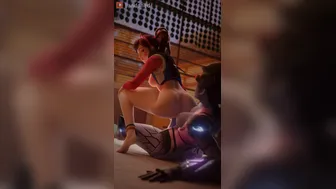 D.va enjoys Widowmaker