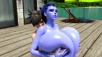 Tracer Doing Squeezy to Widowmaker 4K [Zccblp]