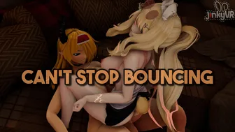 [JinkyVR] I think I’m getting addicted to bouncing on @Ginjo’s cock..