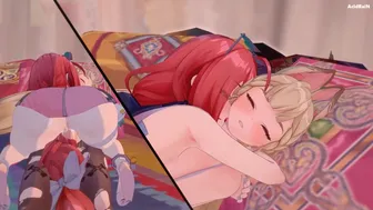 Yuzuha x Alice Having Fun