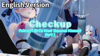 (Full/English Subtitles) Futanari Girl undergoes embarrassing medical checkup (part1)