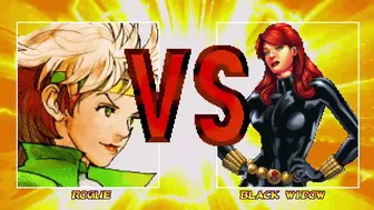 Rogue VS Black Widow