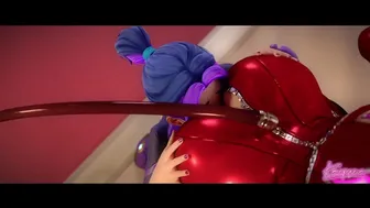 Juno eating Mercy’s ass