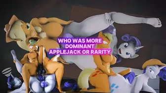 Who was more Dominant Applejack Or Rarity(ScrewingWithSFM)