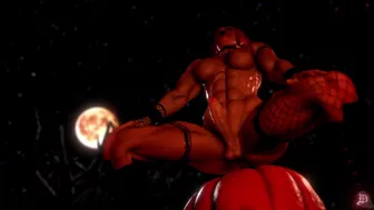 D-Girl found the pumpkin patch!