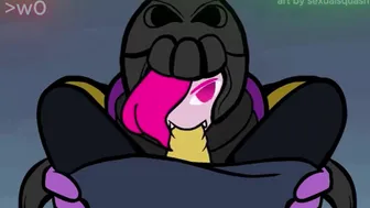 Roller Brawl sucks Futa Legendary Stealth Elf (Skylanders)