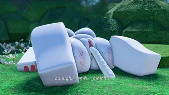 Kin bounces on mote cock