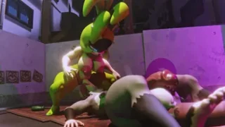 Surge Throatfucks femboy possum