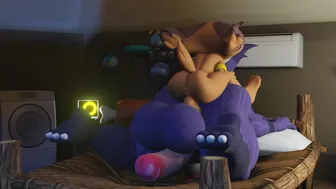 Sticks The Badger x Biggie The Cat