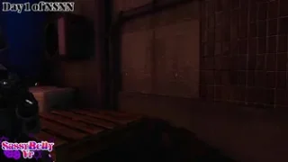 Day 1 NSNN was hiding in a Robot city and found a nice sex bot to use