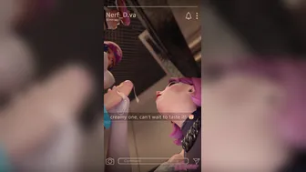 Dva & Kiriko elevator fun